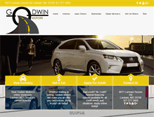 Tablet Screenshot of godwinmotorsonline.com